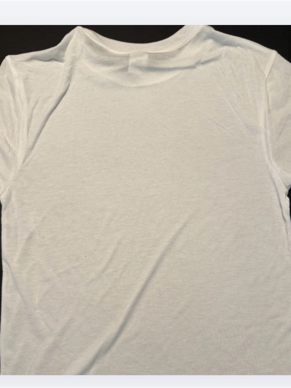 Hanes White Short Sleeve Crew Tee - Men's Basic
